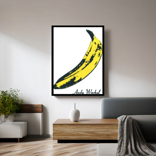 Andy Warhol Banana Pop Art, Velvet Underground Cover Art, Andy Warhol Banana Canvas - Y Canvas