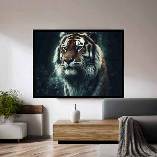 Tiger Canvas Print Art,Animal Wall Art, Canvas Wall Art - Y Canvas