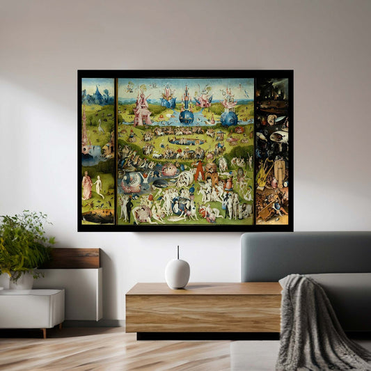 The Garden of Earthly Delights Canvas Wall Art - Y Canvas