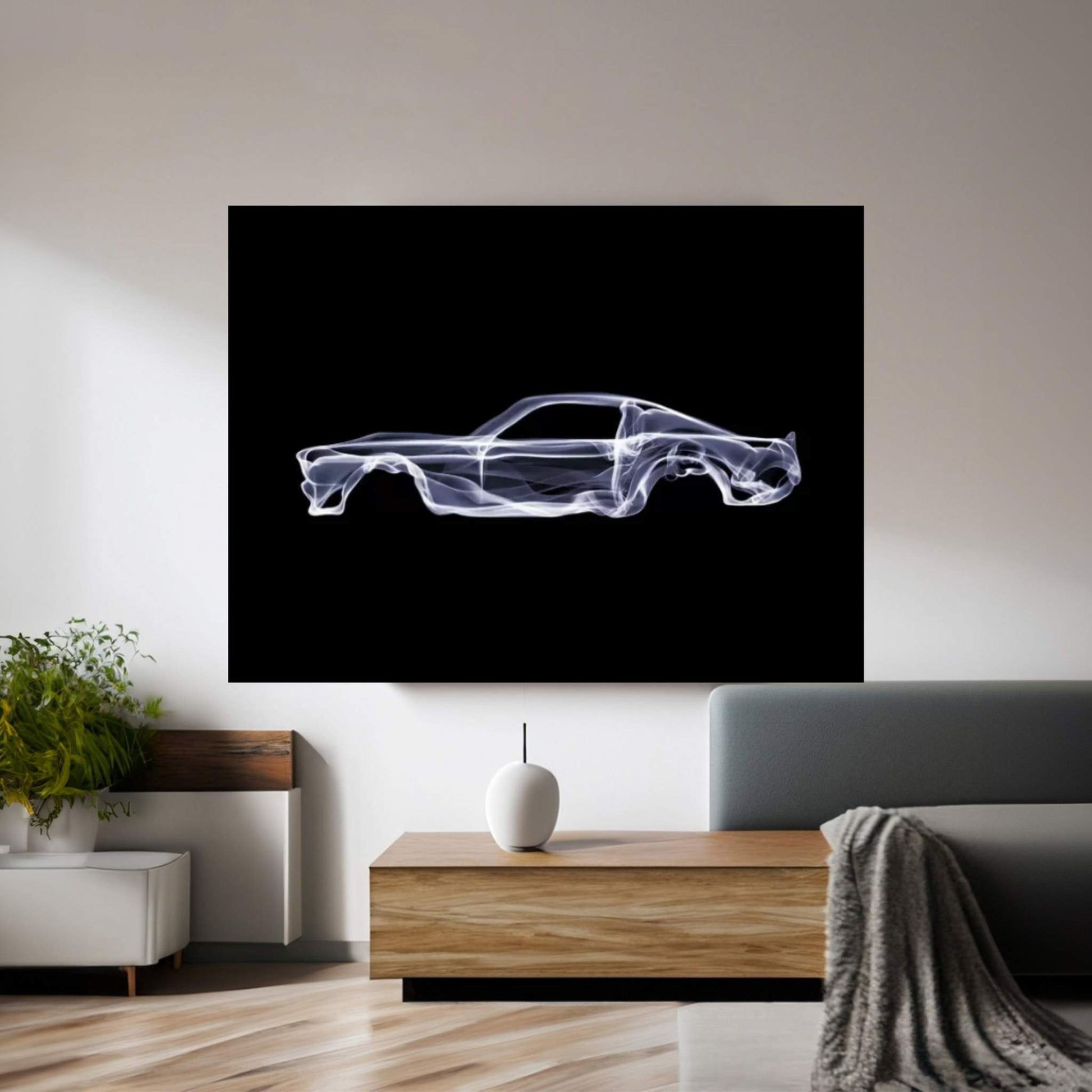 Ford Mustang Canvas Wall Art - Y Canvas