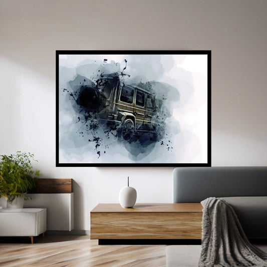 Brabus 700 Mercedes G63 Amg G-Class Canvas Wall Art - Y Canvas