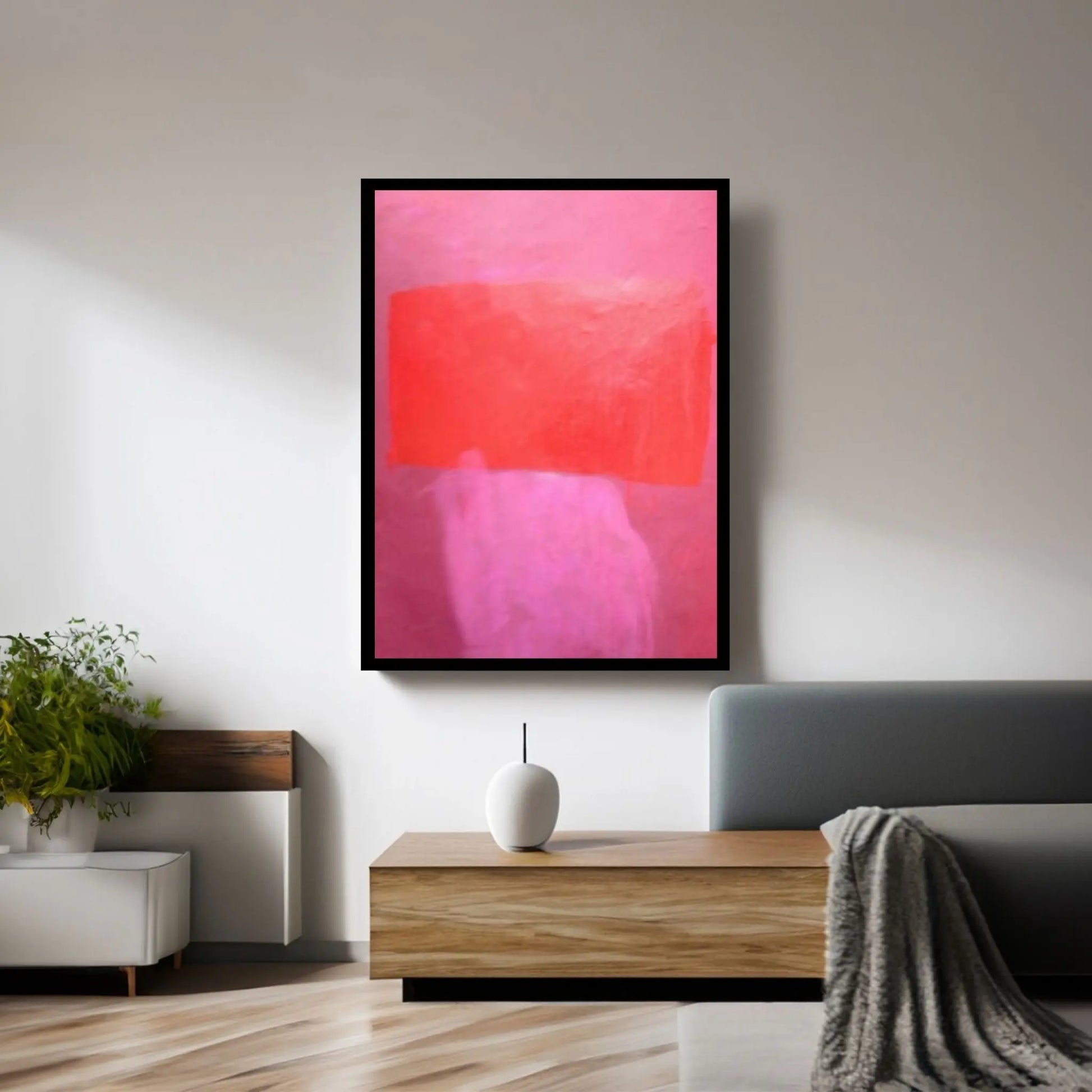 Mark Rothko Frame Canvas/Poster Art Reproduction, Rothko Reproduction - Y Canvas