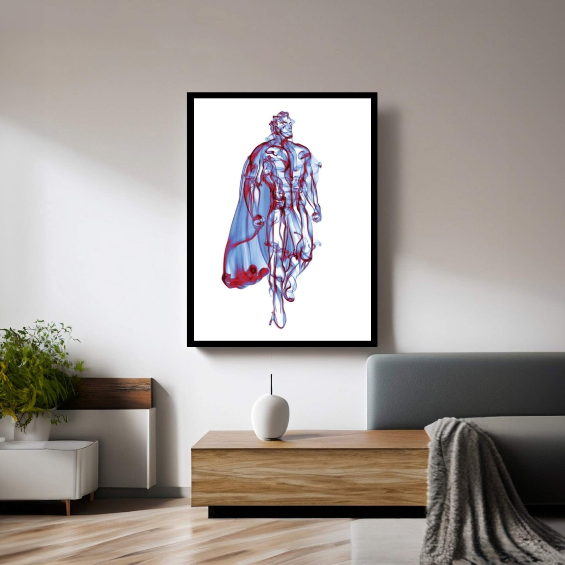 Superman Canvas Wall Art - Y Canvas