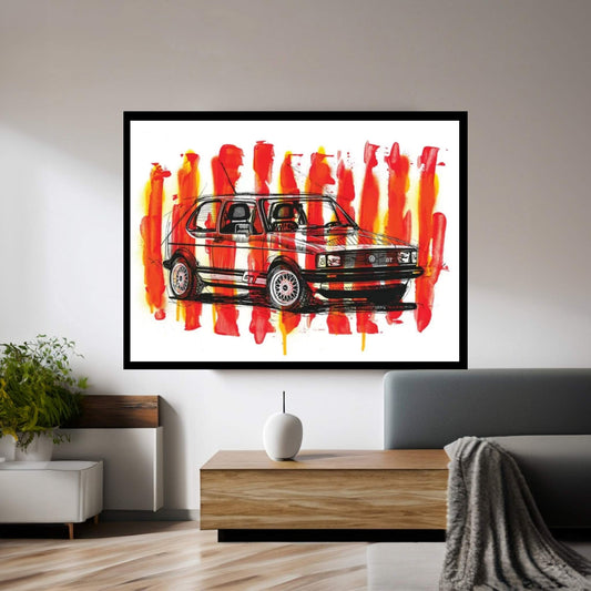 Caribe GT 1983 Canvas Wall Art - Y Canvas