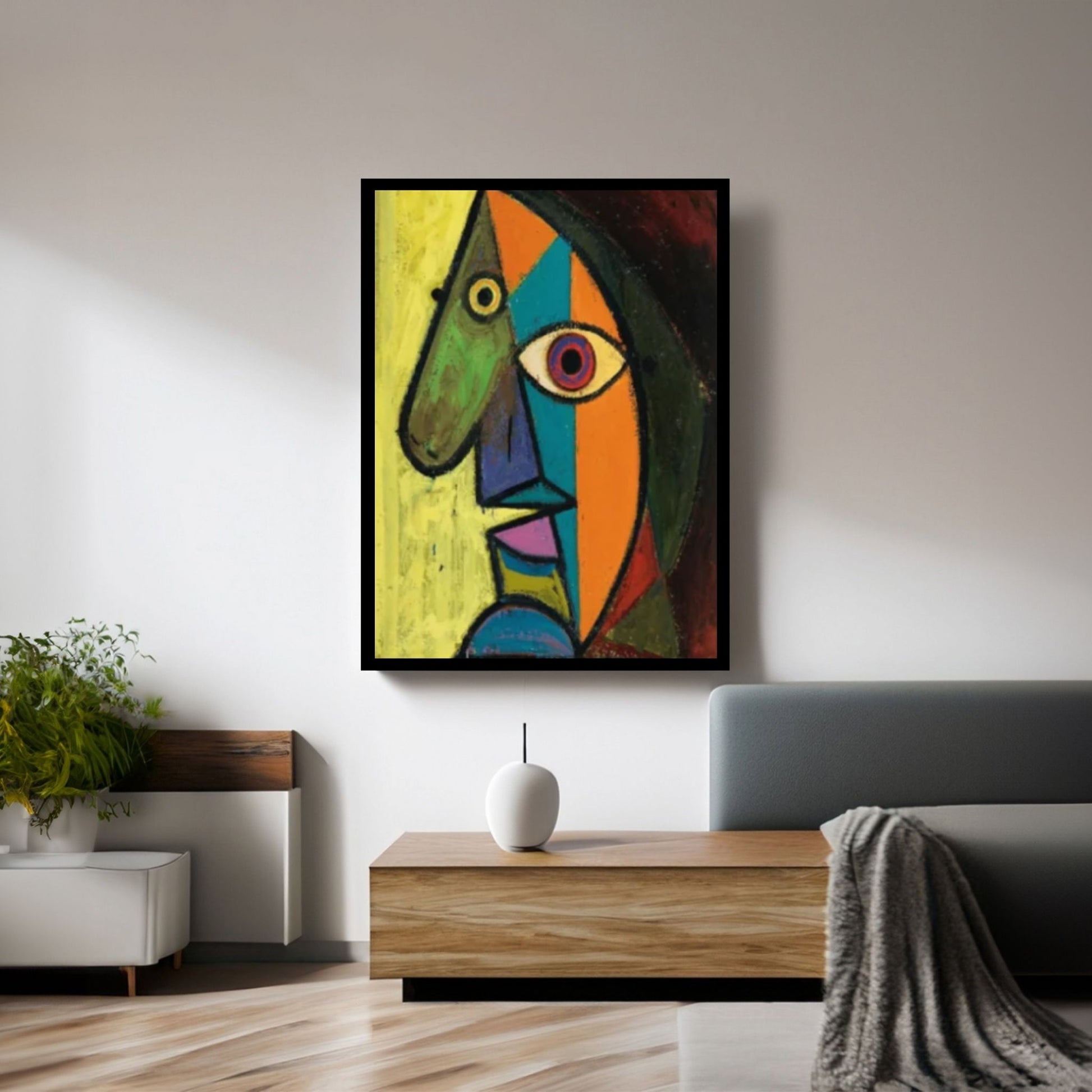 Pablo Picasso Canvas Art, Exhibition Canvas Wall Art Poster - Y Canvas