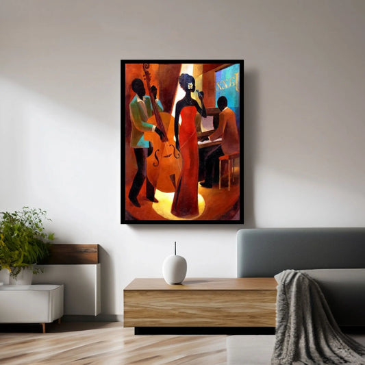 In A Sentimental Mood Canvas Wall Art - Y Canvas