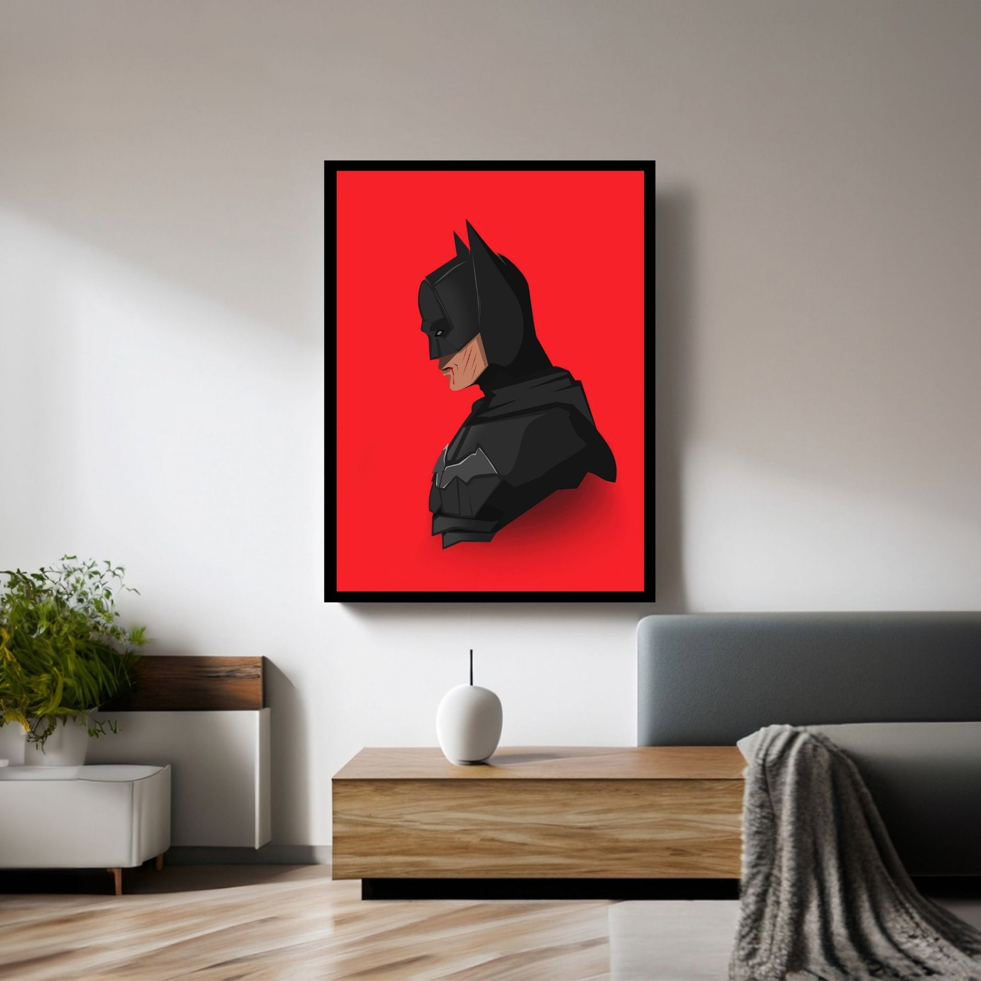 Batman Canvas Wall Art - Y Canvas