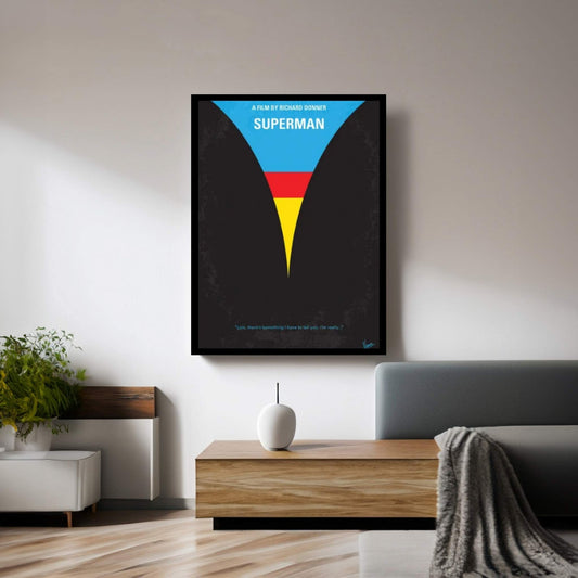 Superman Poster Canvas Wall Art - Y Canvas