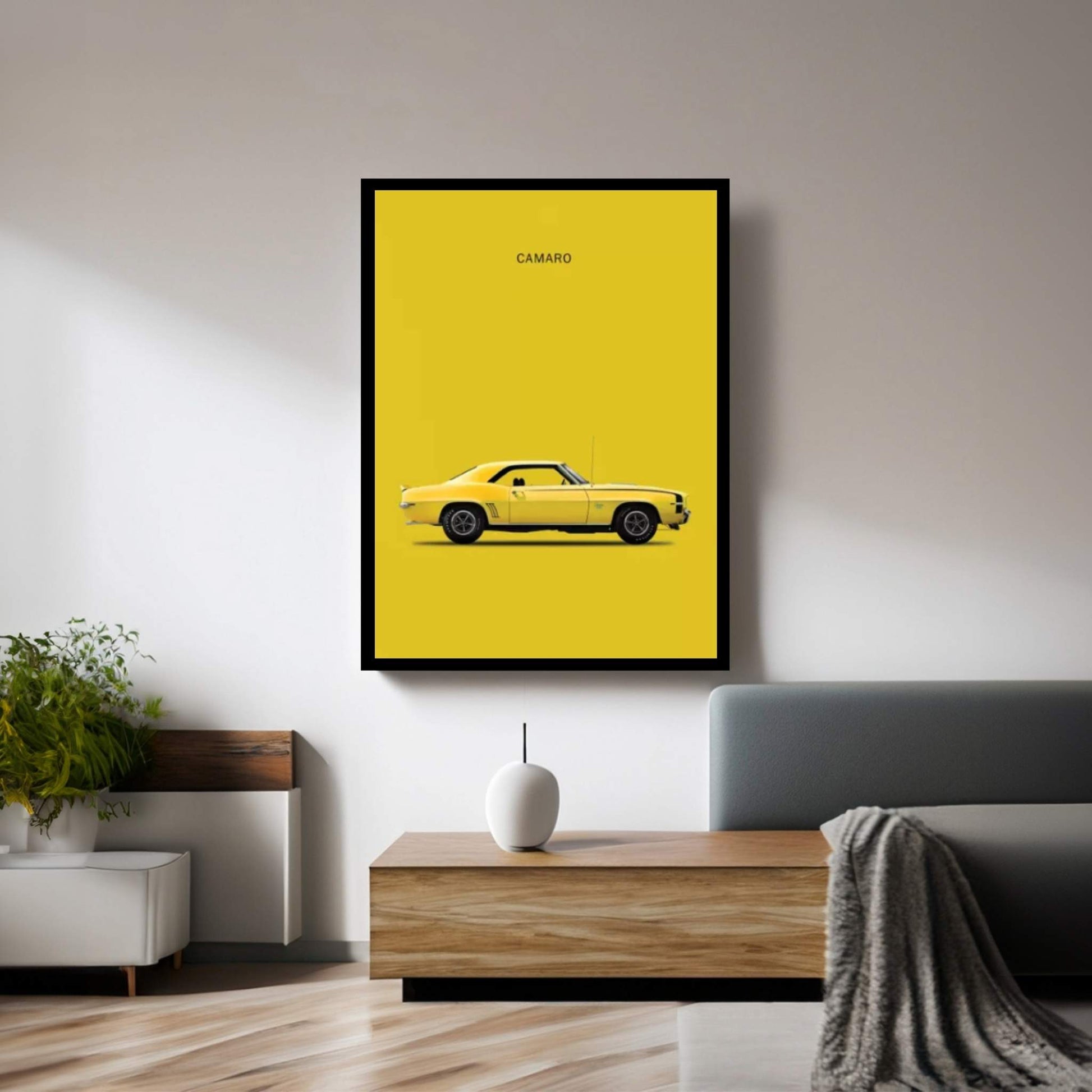 1969 Chevrolet Camaro Canvas Wall Art - Y Canvas