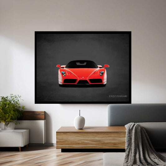 Ferrari Enzo, Front Canvas Wall Art - Y Canvas