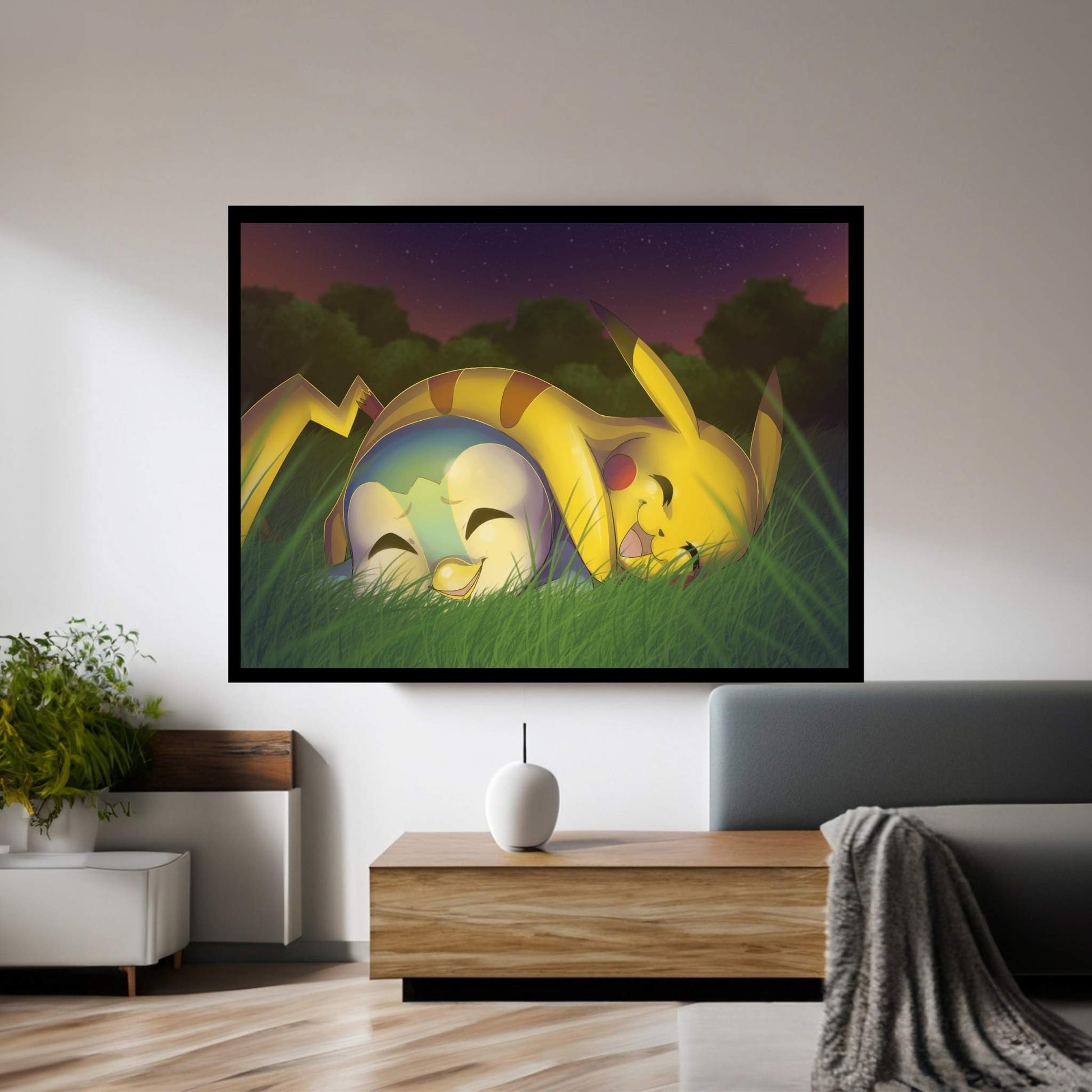 Pokémon - Pikachu Canvas Wall Art - Y Canvas