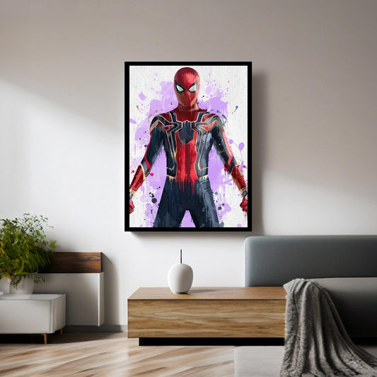 Spiderman Canvas Wall Art - Y Canvas