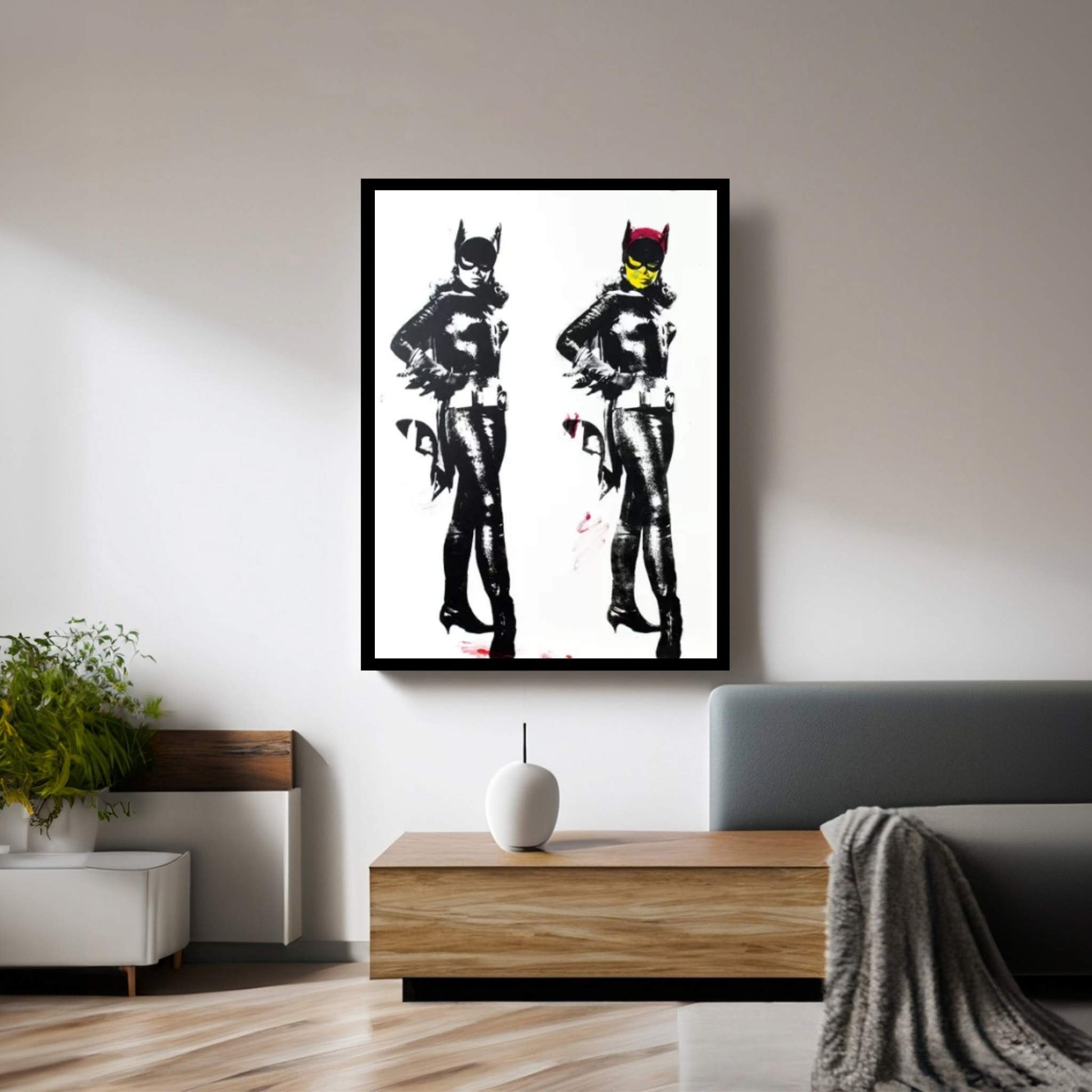 Batgirl II Canvas Wall Art - Y Canvas