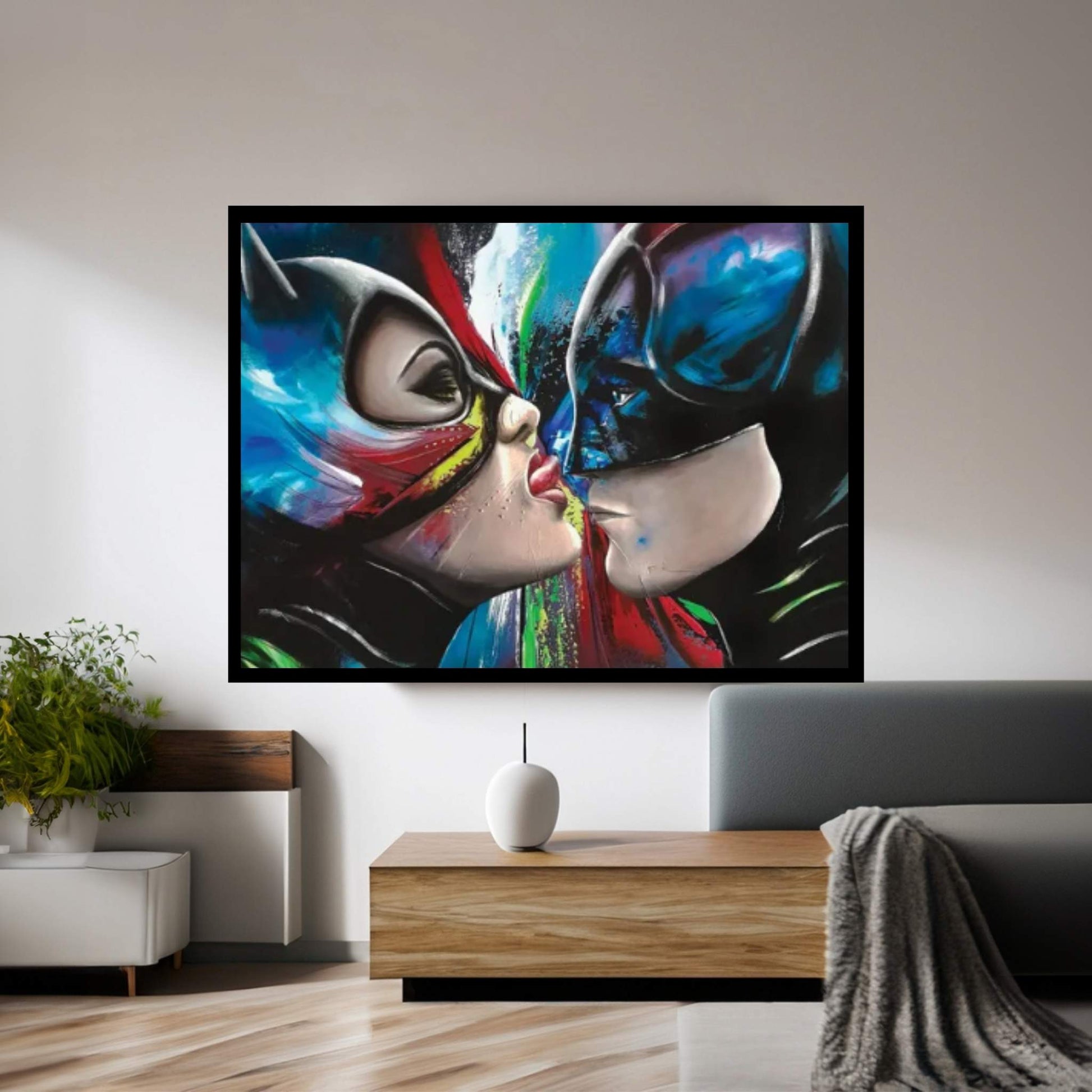 Super Love Canvas Wall Art - Y Canvas