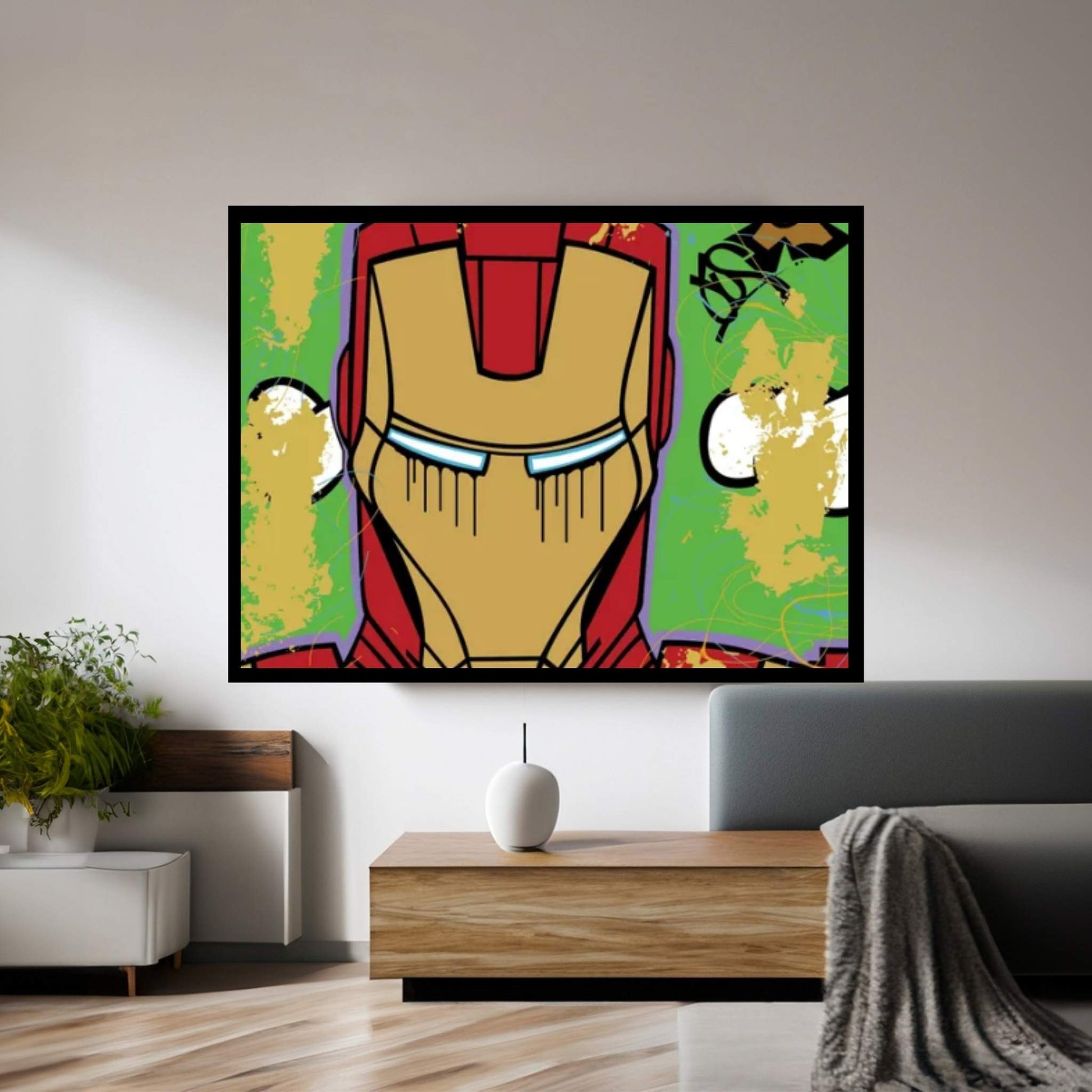 Iron Man Canvas Wall Art - Y Canvas