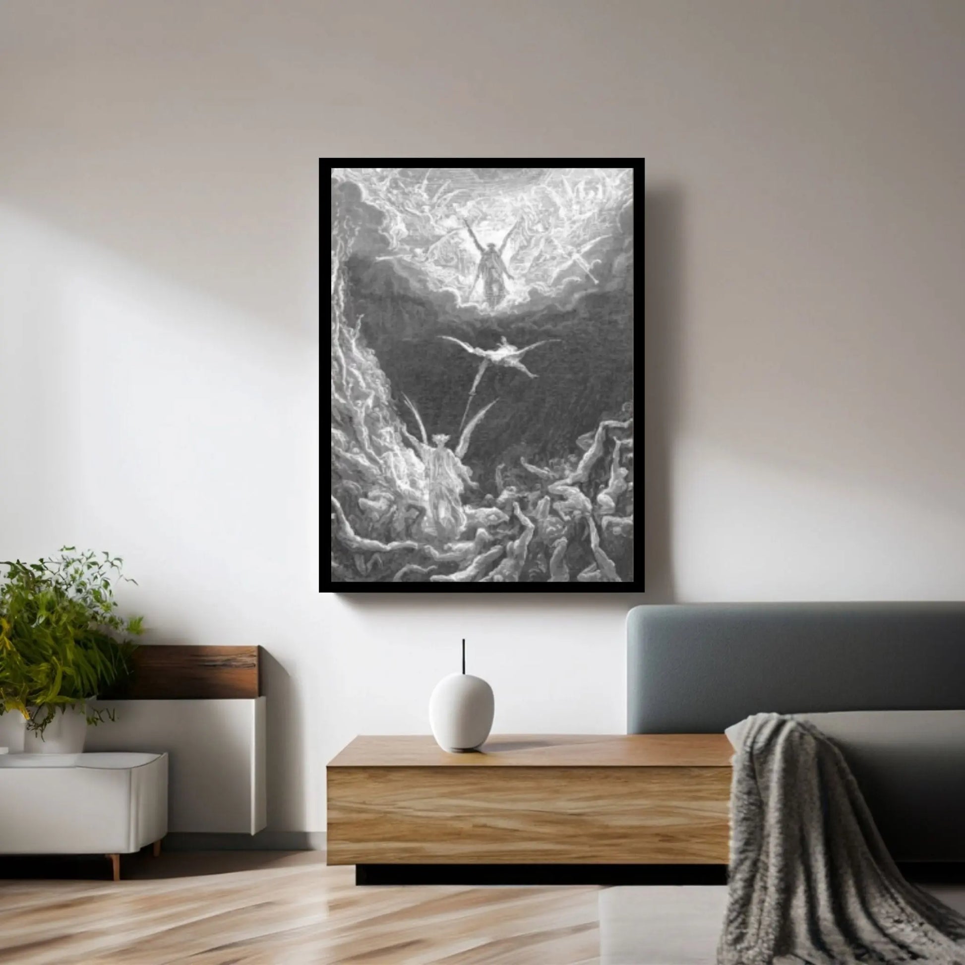 Large Last Judgment Print on Canvas Wall Art - Y Canvas