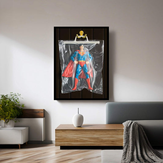 Clark Kent (Dark Background) Canvas Wall Art - Y Canvas