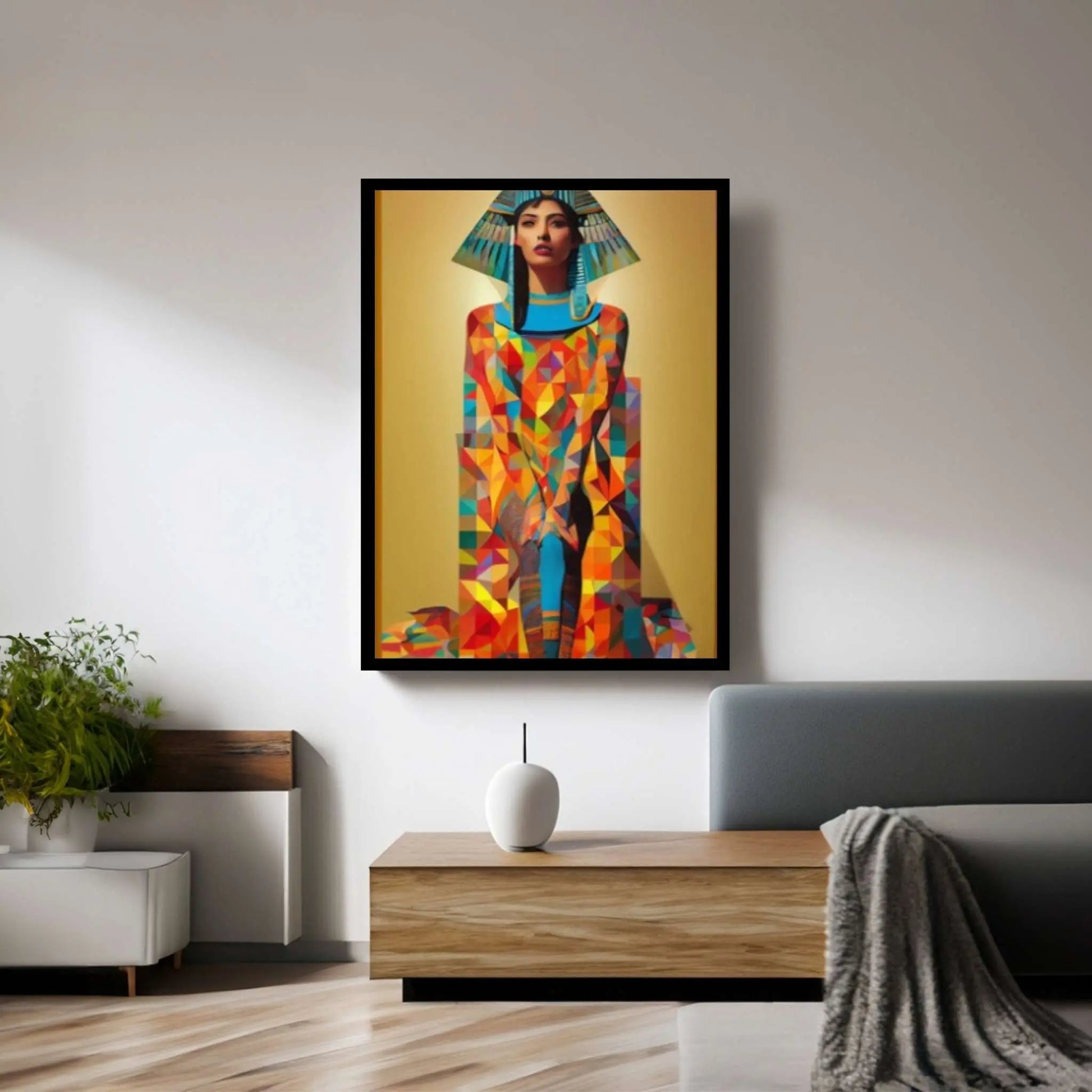 Gustav Klimt Princess Framed Canvas - Canvas Wall Art Luxury Decor for Room - Y Canvas