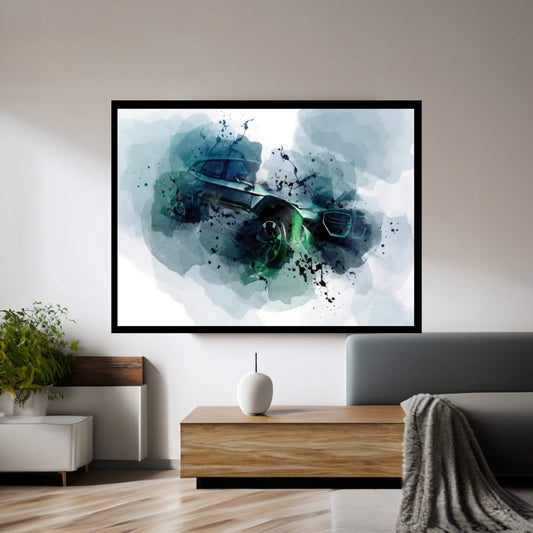 2021 BMW Xm Concept Exterior Electric Cars Canvas Wall Art - Y Canvas