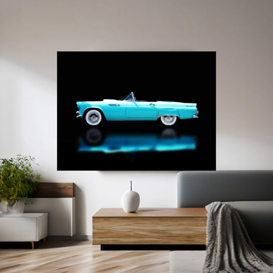 1956 Ford Thunderbird Convertible Canvas Wall Art - Y Canvas