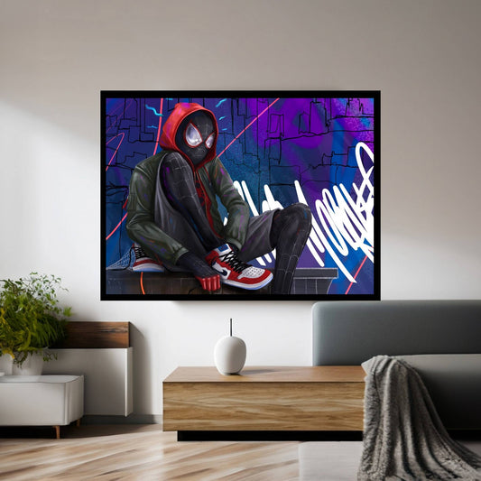 Spiderman Canvas Wall Art - Y Canvas