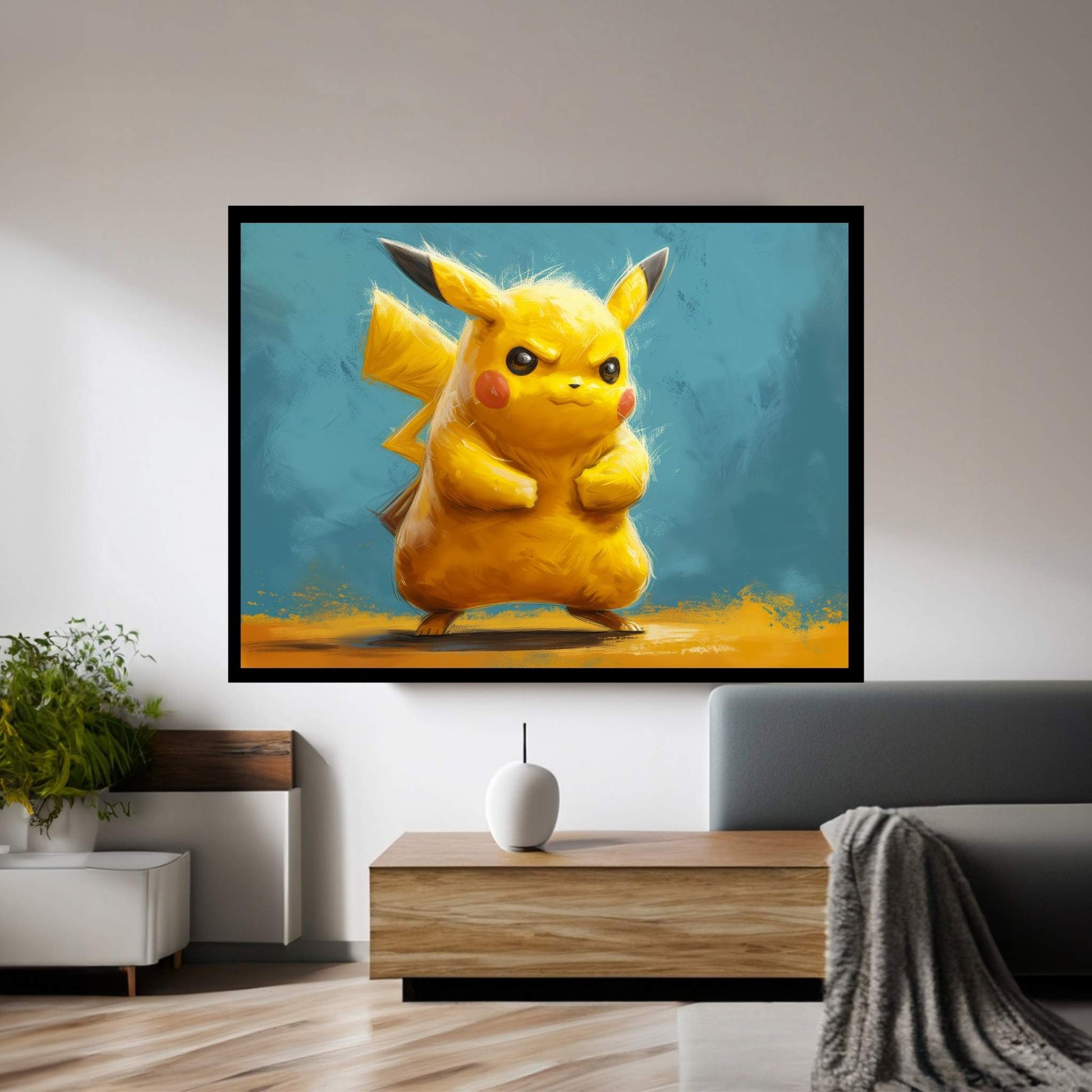 Pokémon - Pikachu Canvas Wall Art - Y Canvas