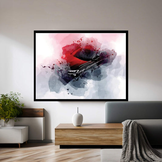 Ford Mondeo Studio 2022 Canvas Wall Art - Y Canvas