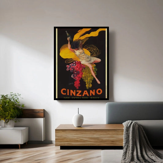 Asti Cinzano (Vintage) Canvas Wall Art - Y Canvas