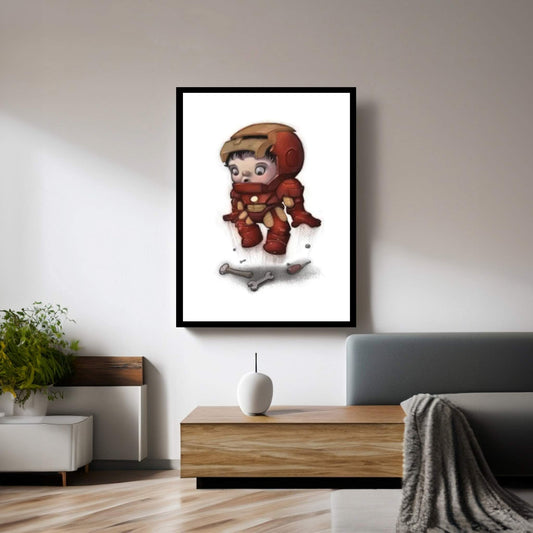 Baby Ironman Canvas Wall Art - Y Canvas