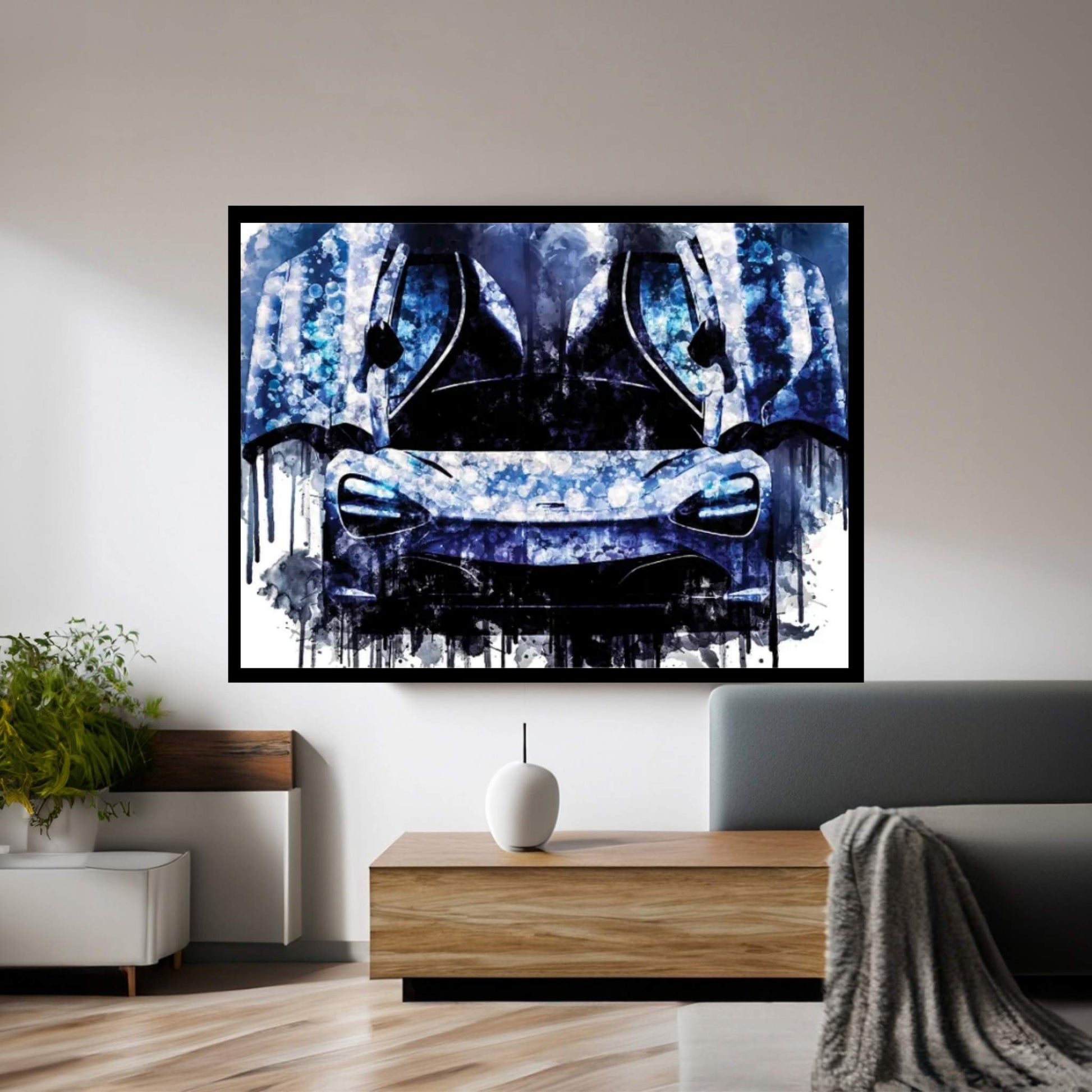 2017 McLaren 720s Coupe Canvas Wall Art - Y Canvas