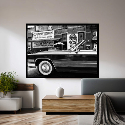 Classic Car Canvas Wall Art - Y Canvas