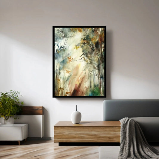 Autumnal Forest II Canvas Wall Art - Y Canvas