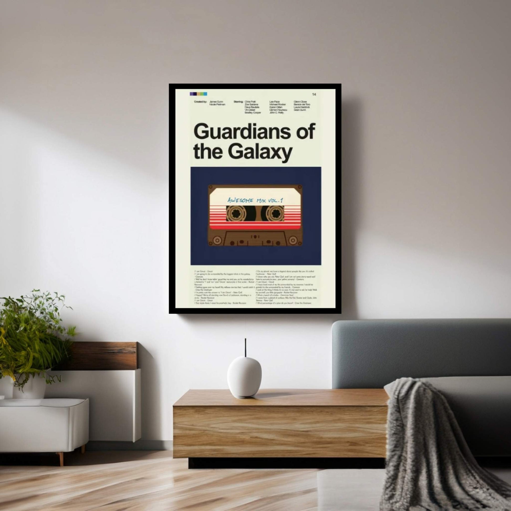 Guardians Of The Galaxy Canvas Wall Art - Y Canvas