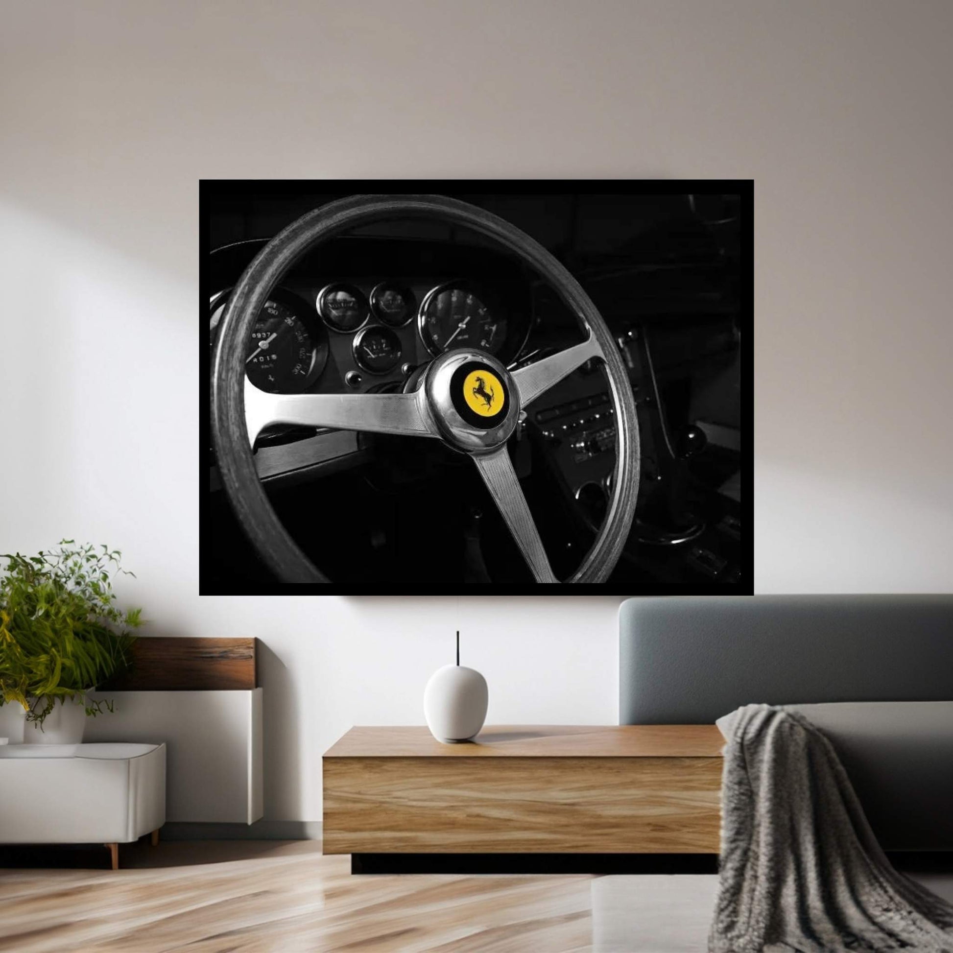 Ferrari 365GT 1968 Canvas Wall Art - Y Canvas