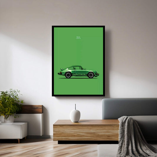 Porsche 911 Carrera Canvas Wall Art - Y Canvas