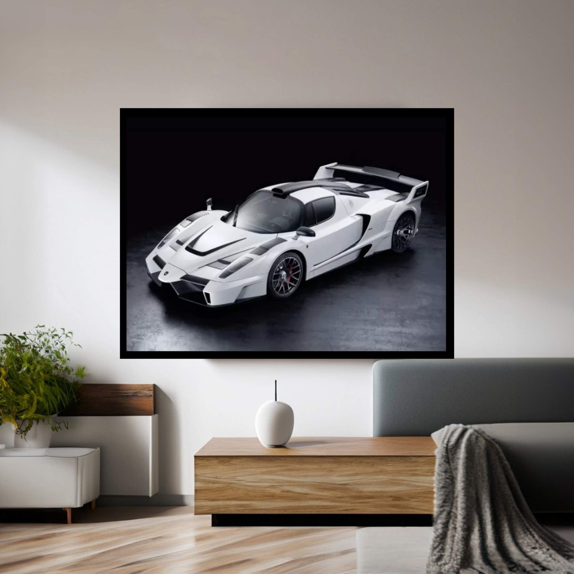 Ferrari Enzo Gemballa Mig-u1 Zonda Cinque Canvas Wall Art - Y Canvas