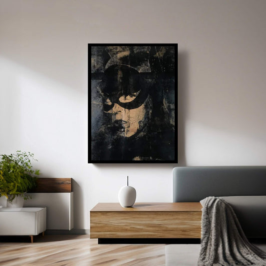 Darkness Batgirl Dark Knight Canvas Wall Art - Y Canvas