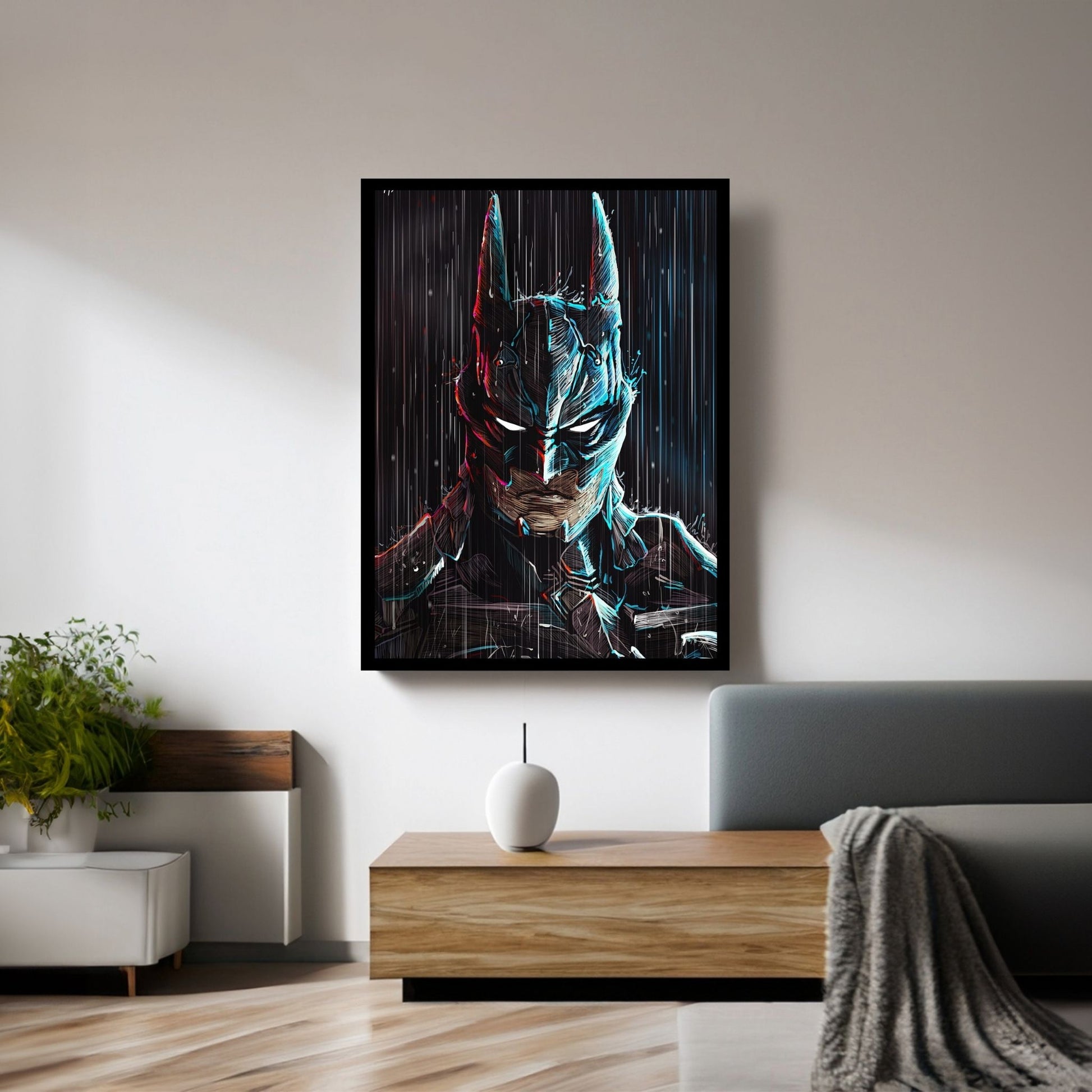 Batman Canvas Wall Art - Y Canvas