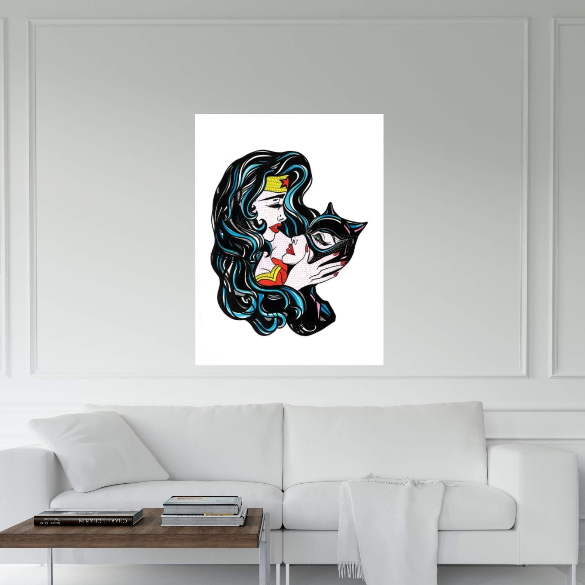 Super Love Canvas Wall Art - Y Canvas