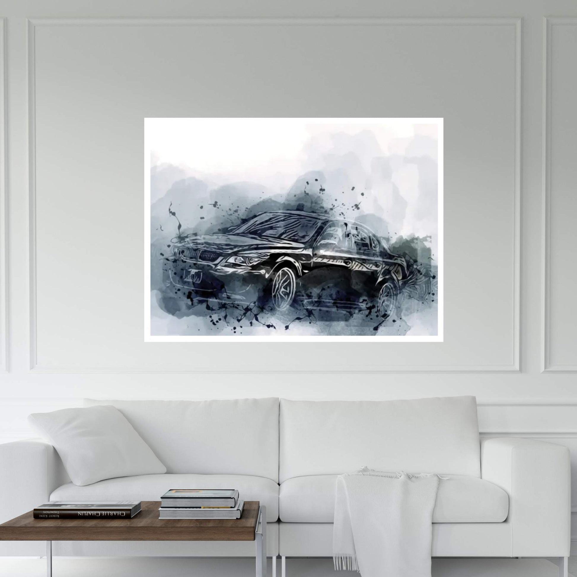 BMW M5 E60 Canvas Wall Art - Y Canvas