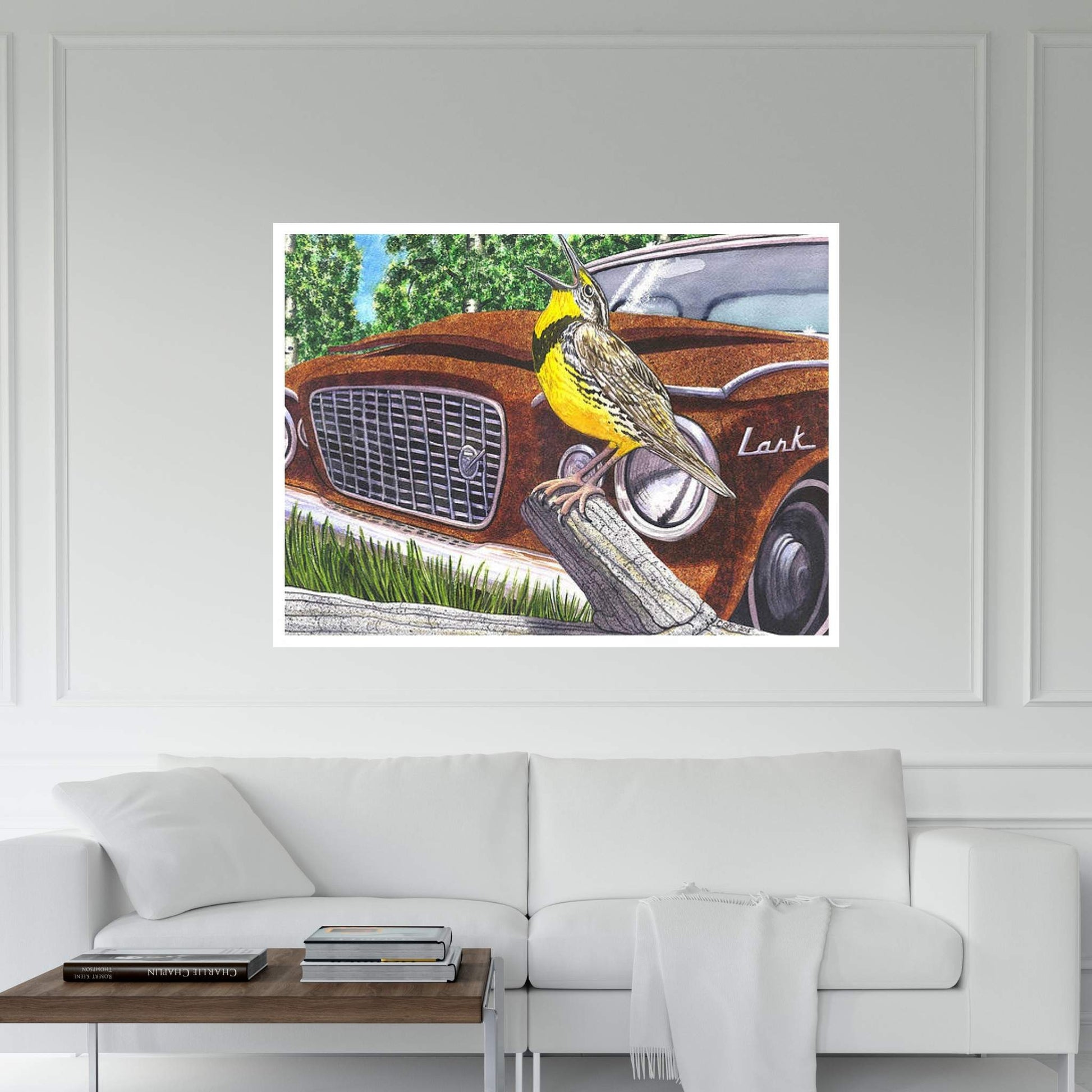 The Meadowlarks Canvas Wall Art - Y Canvas