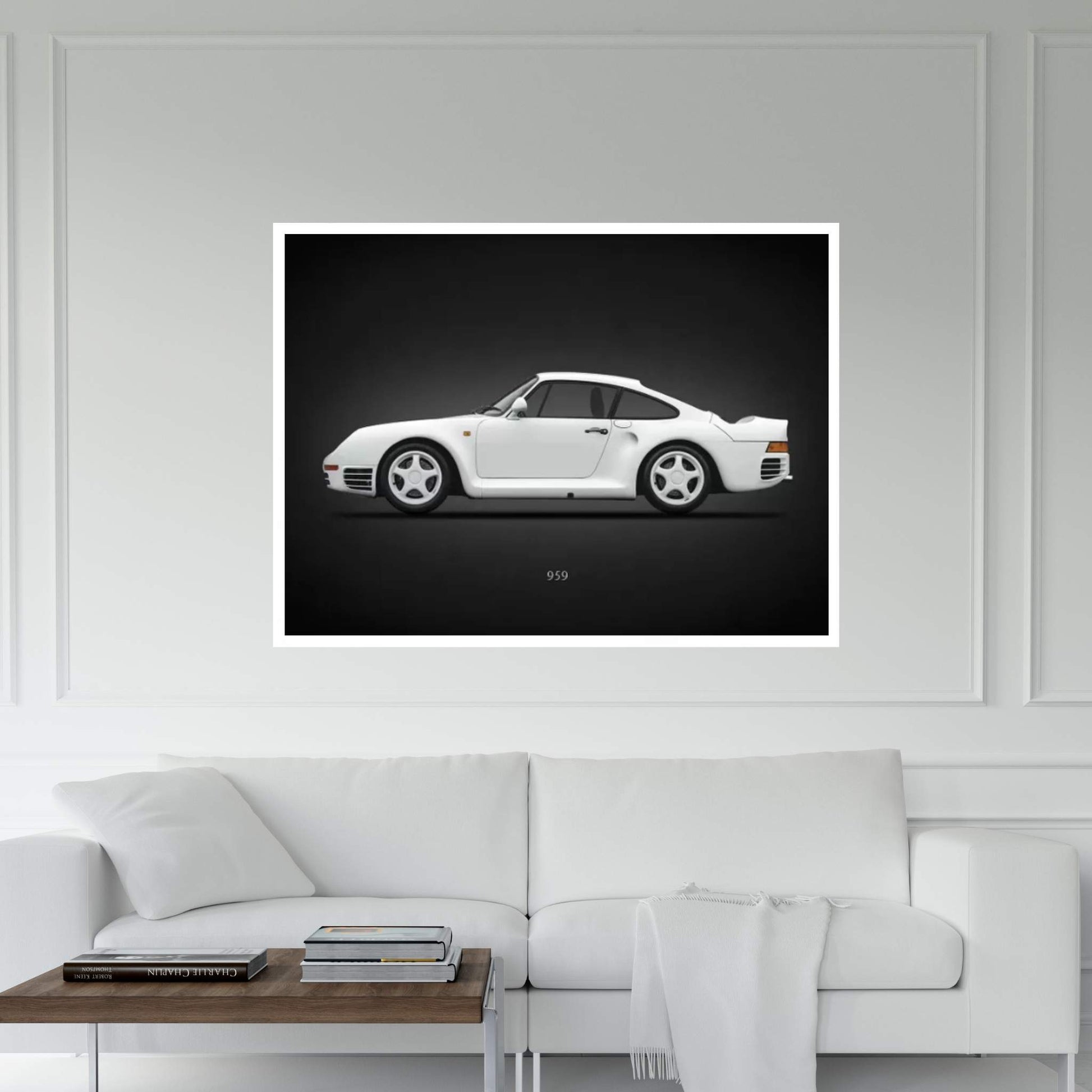 Porsche 959 Canvas Wall Art - Y Canvas