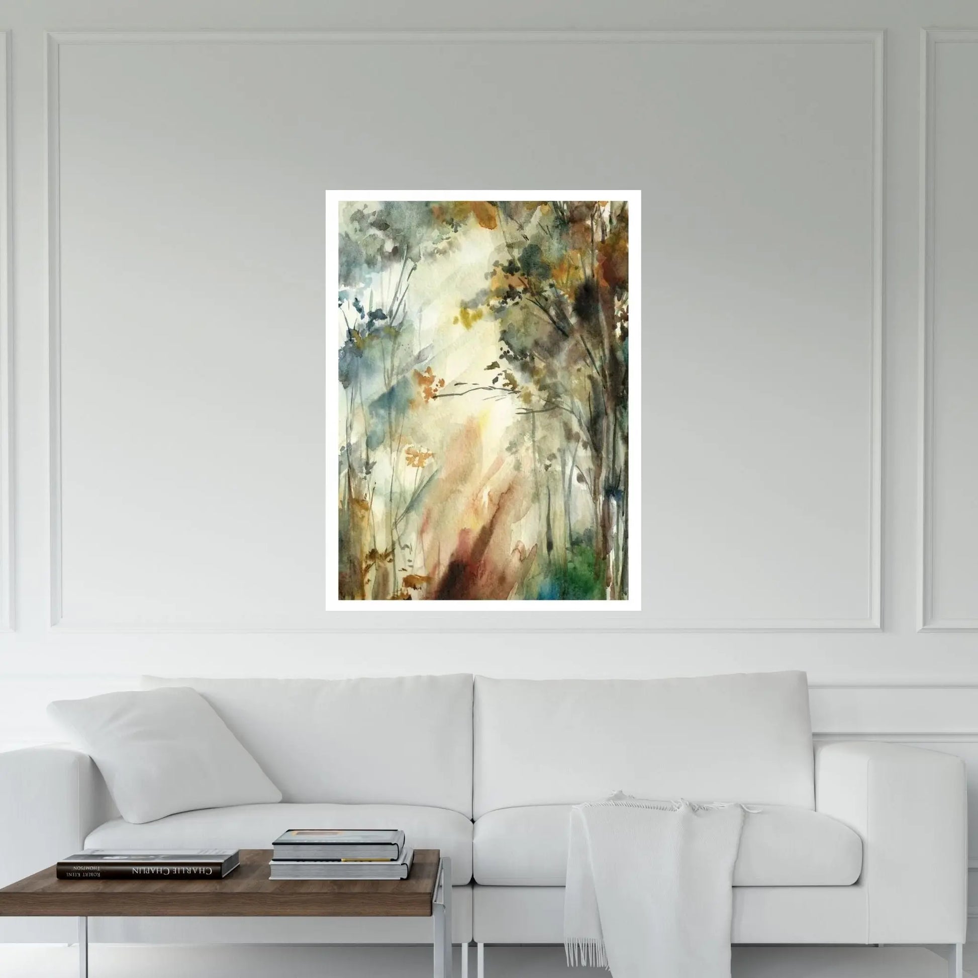 Autumnal Forest II Canvas Wall Art - Y Canvas