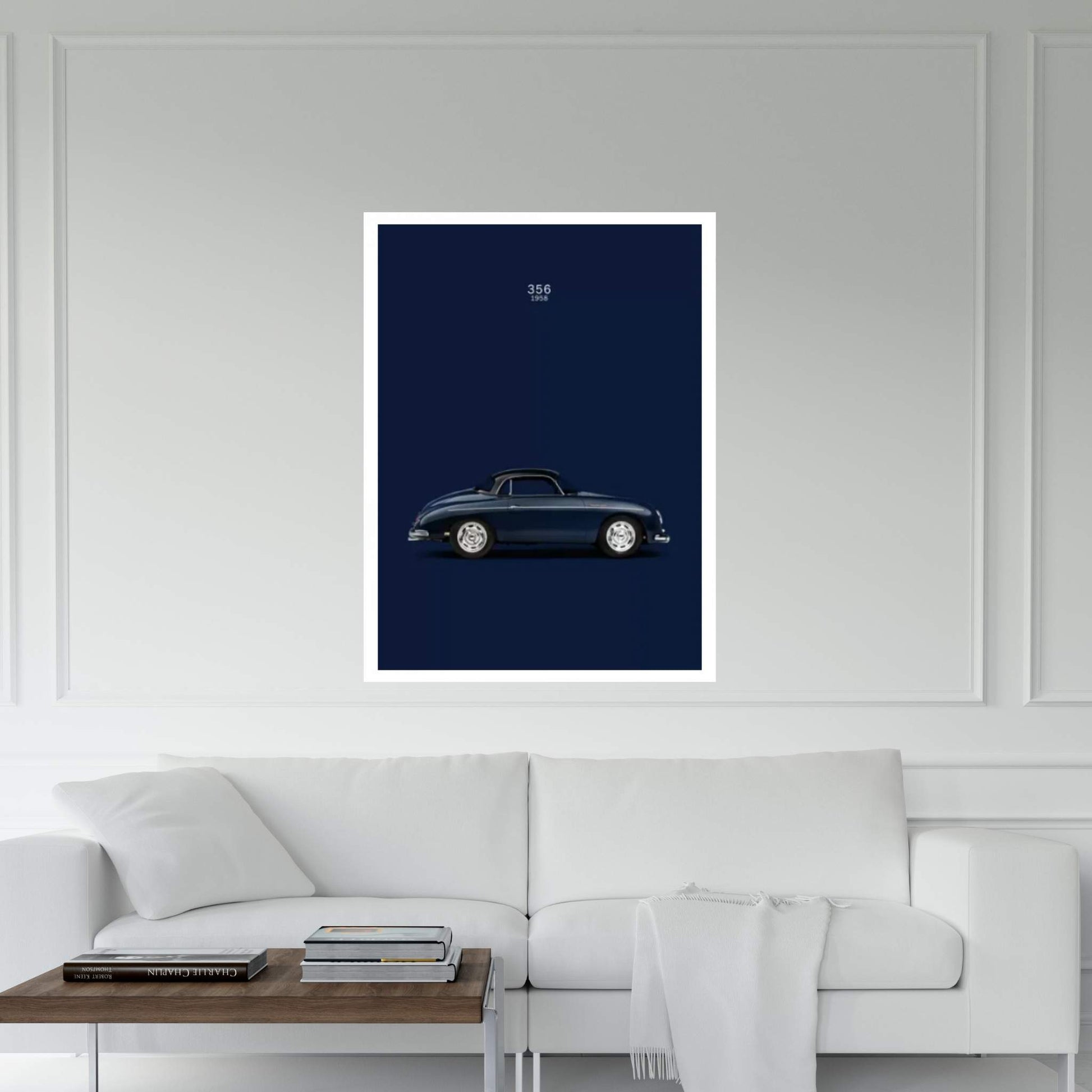 1958 Porsche 356 Canvas Wall Art - Y Canvas