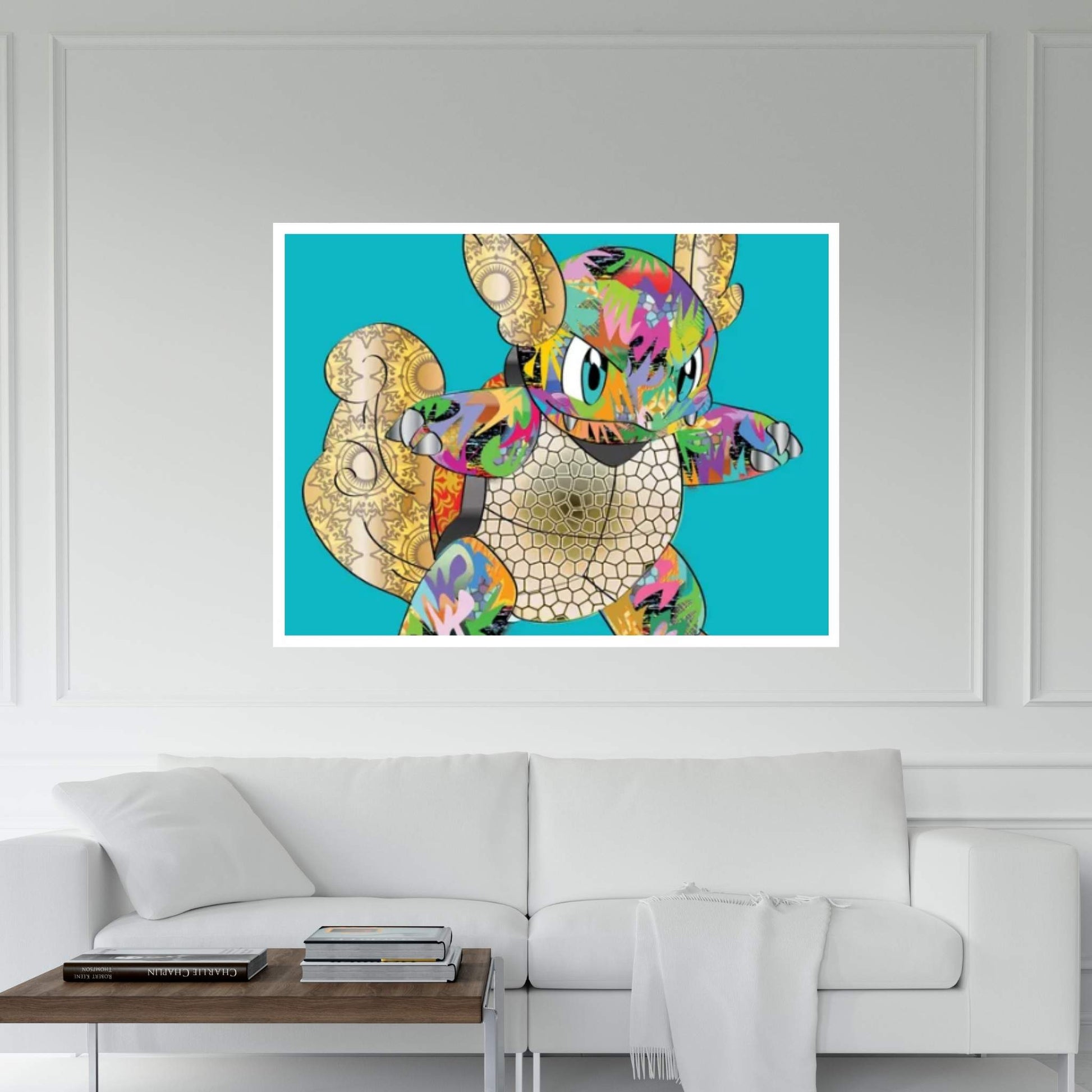 Pokémon - Squirtle Canvas Wall Art - Y Canvas