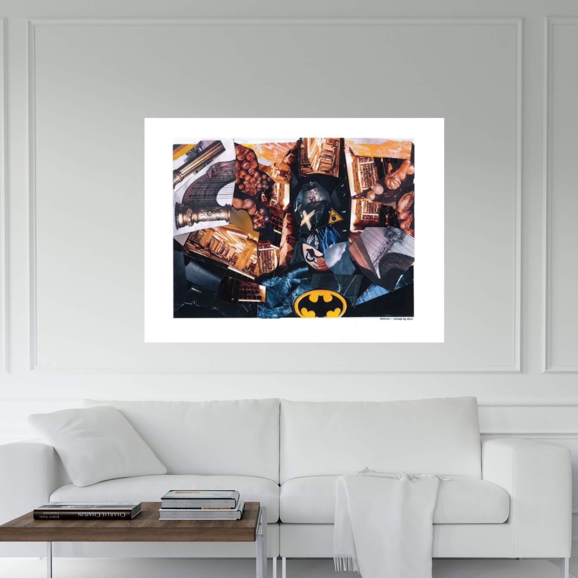 Batman Canvas Wall Art - Y Canvas