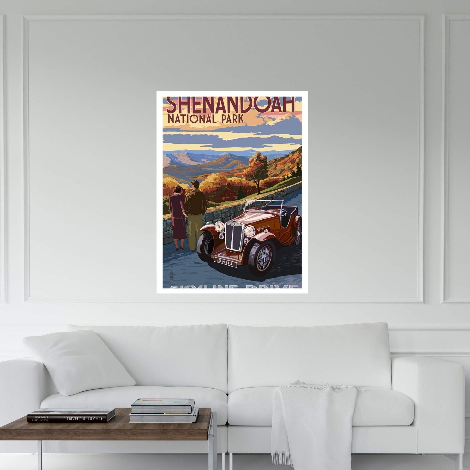 Shenandoah National Park (Skyline Drive) Canvas Wall Art - Y Canvas