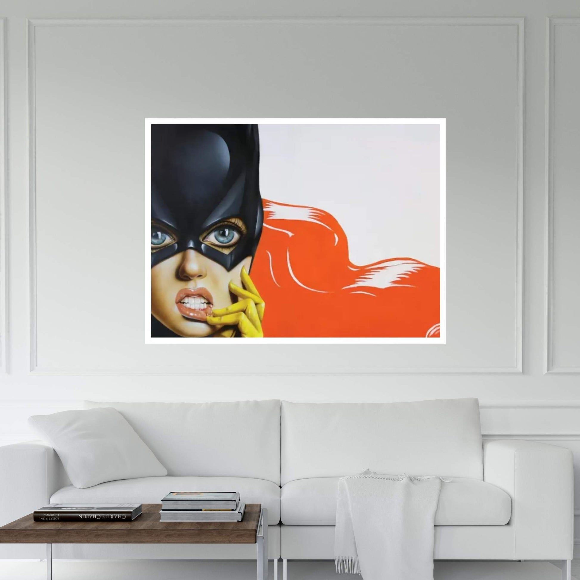 Bat-Girl II Canvas Wall Art - Y Canvas