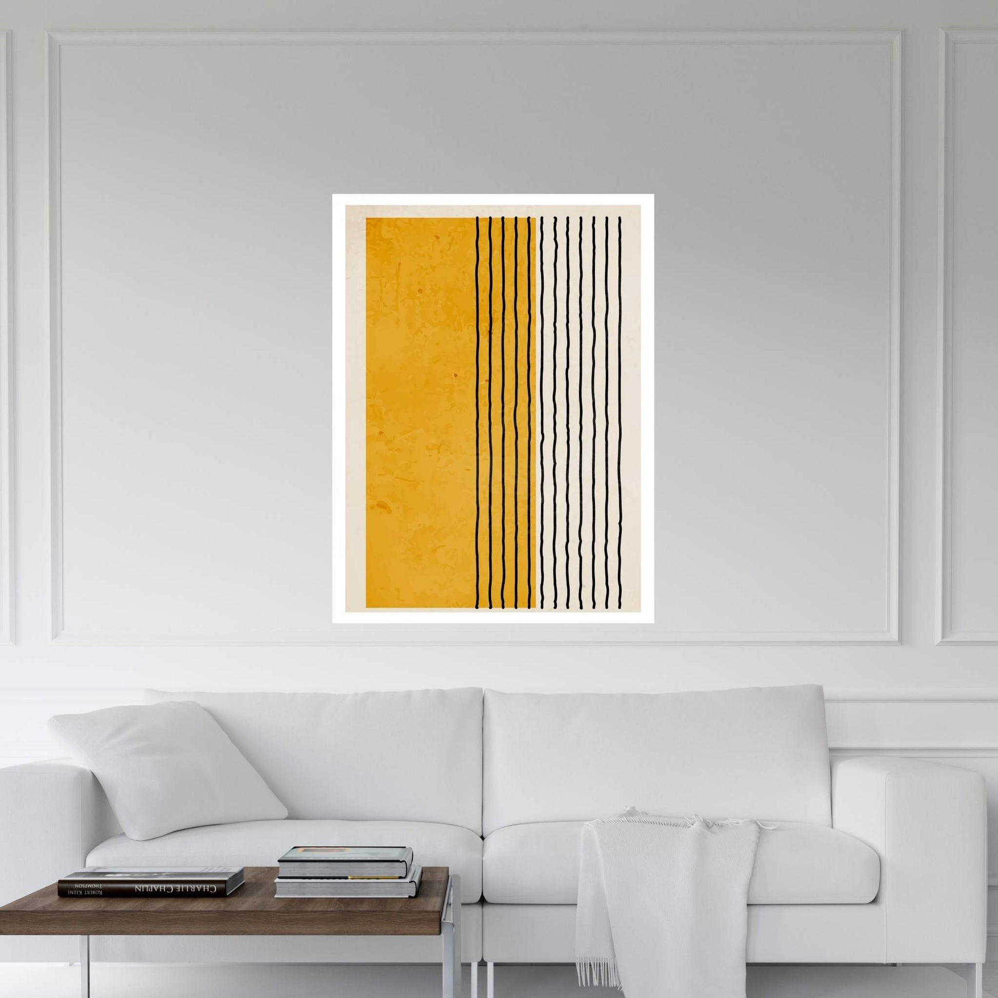 Modern Yellow Mark Rothko Reproduction Canvas Wall Art - Y Canvas