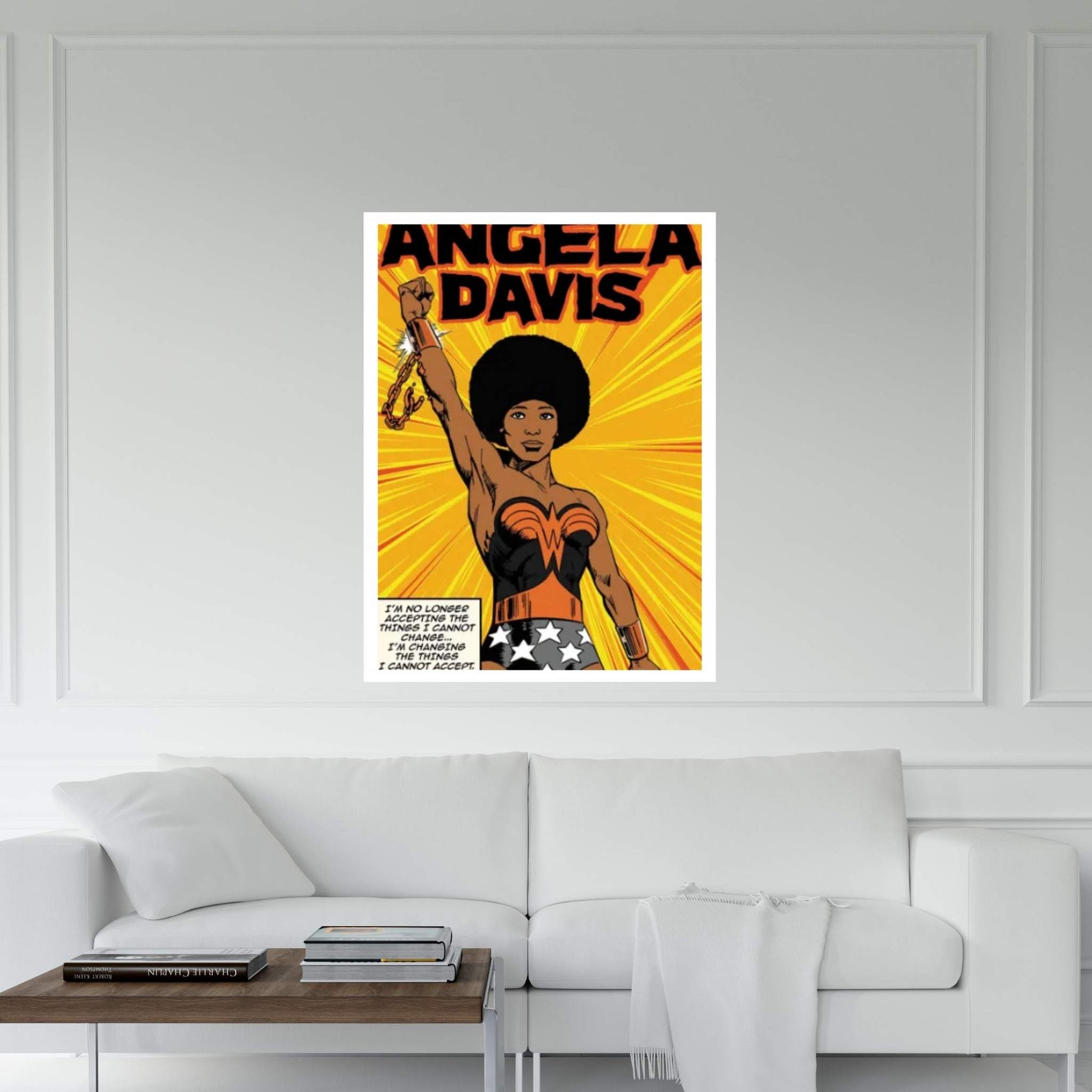 Angela Canvas Wall Art - Y Canvas